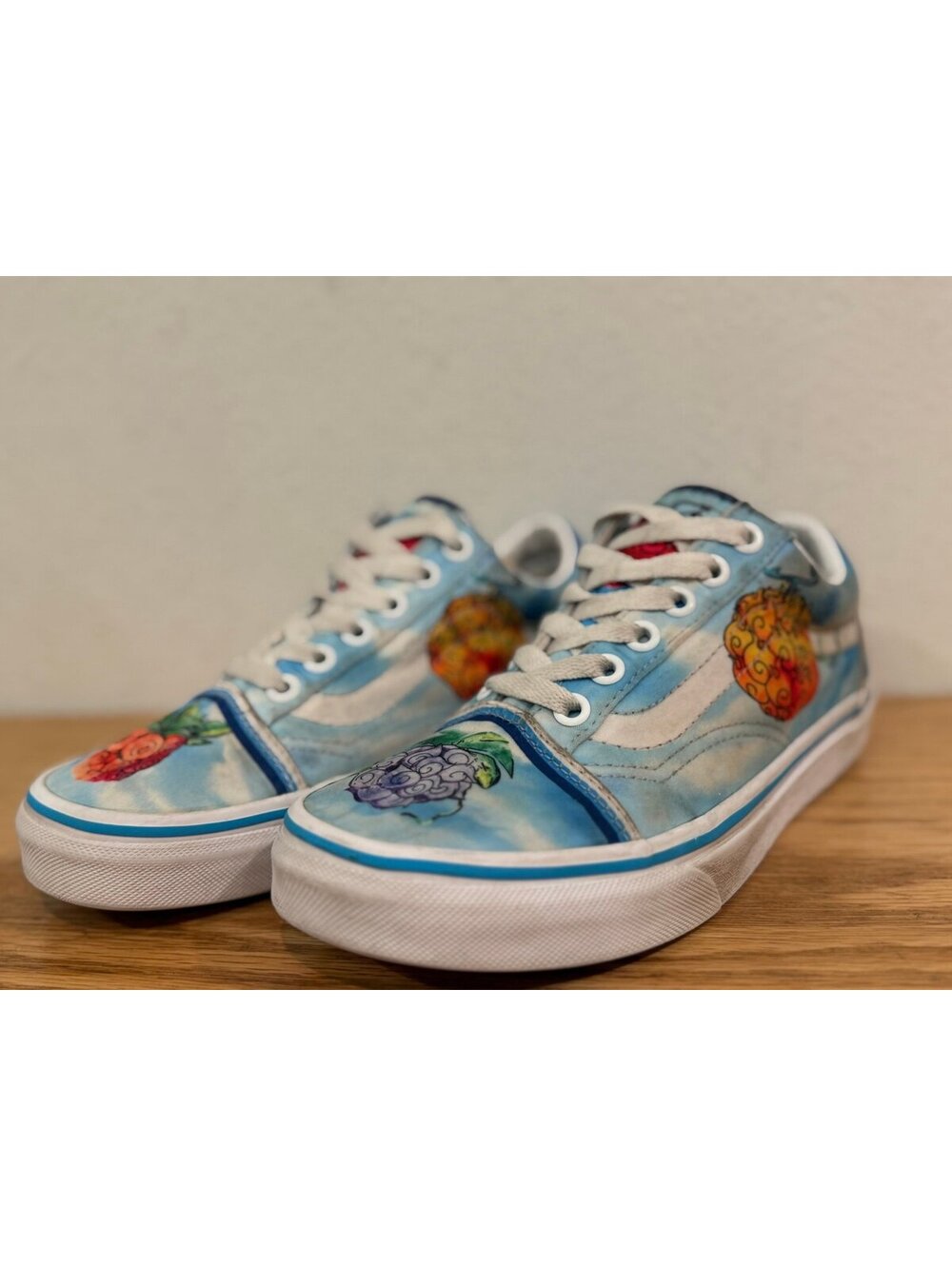 Vans Old Skool x One Piece Devil Fruit Shoes Sneakers size 6 women’s